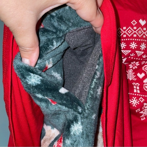 BearPaw 2-Piece Teddy Bear Pajama Set with Green Fleece Pants Size 3X - Picture 7 of 9